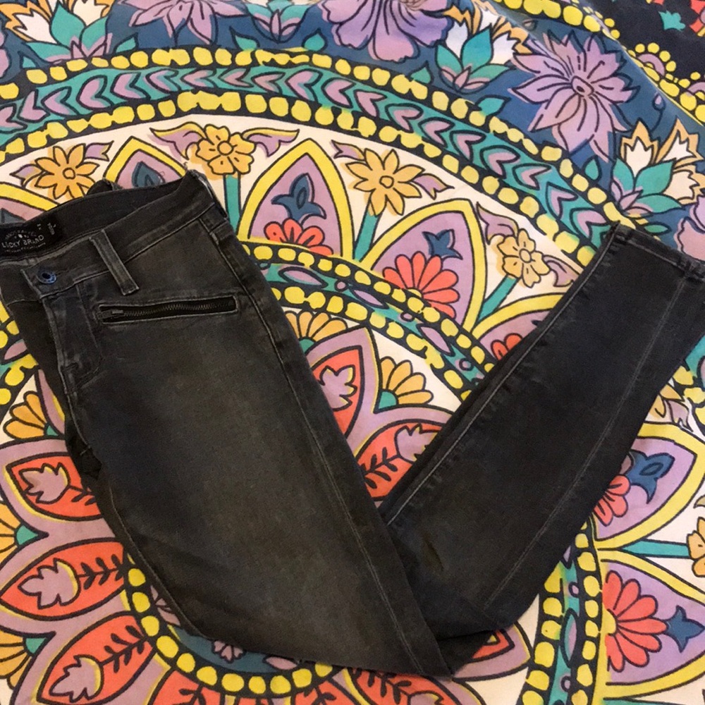 Lucky Brand Moto Charlie skinny Jeans